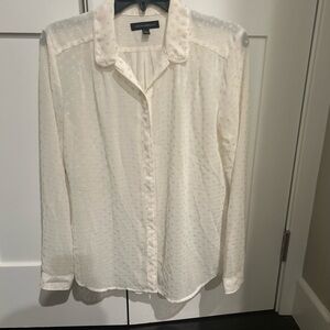 Banana Republic Ivory Blouse